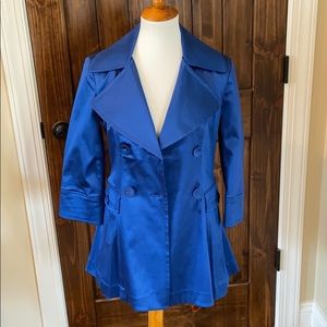 Royal blue jacket